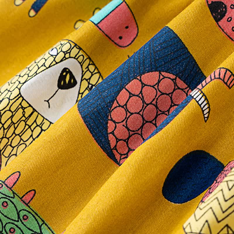 Ärmelloses Kleid mit Allover-Print für Kleinkind-Mädchen - image 11