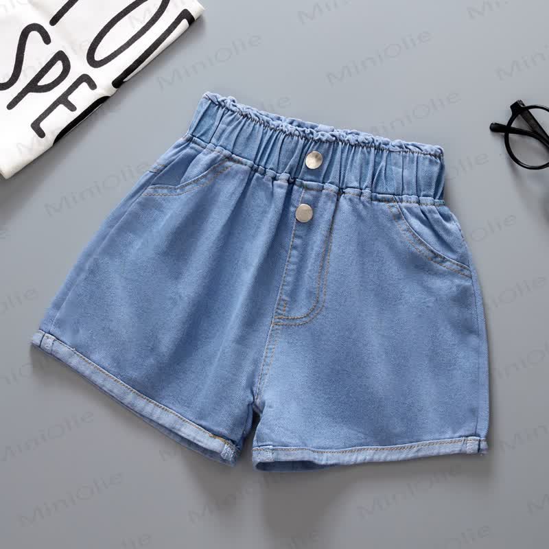 Shorts mit Schleife für Kleinkind - Einfarbig - 8-9J - image 6