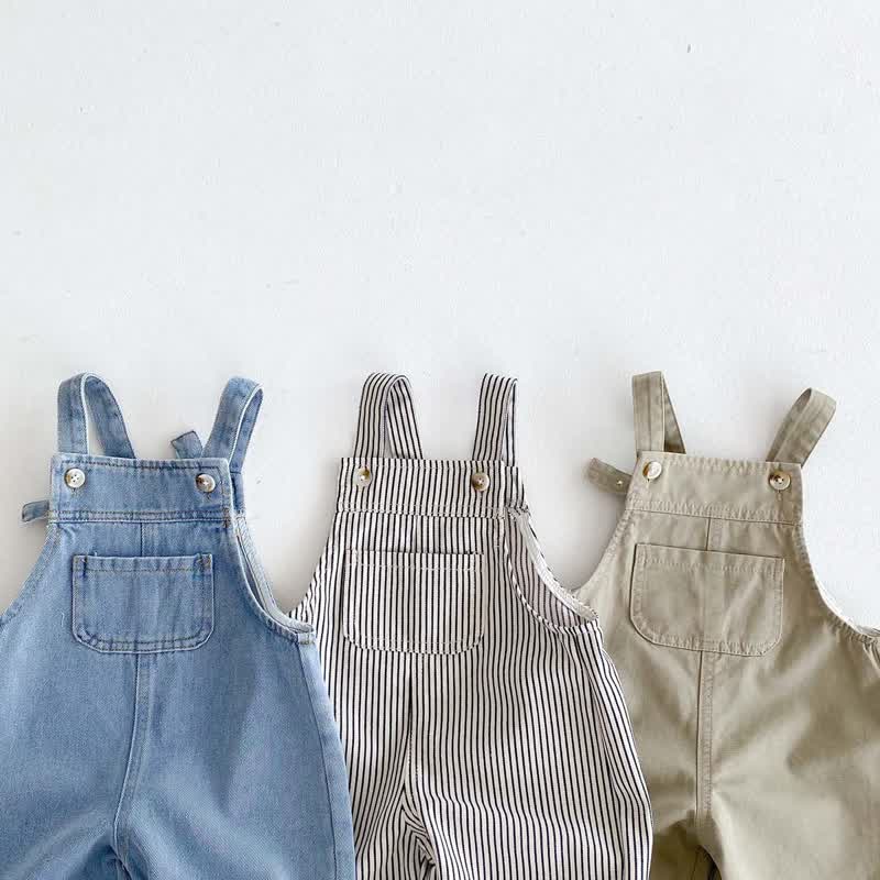 Baby Kleinkind aus Denim , Einfarbig/ Streifen - image 8