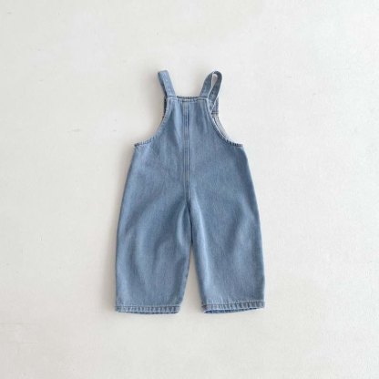 Baby Kleinkind aus Denim , Einfarbig/ Streifen - image 3