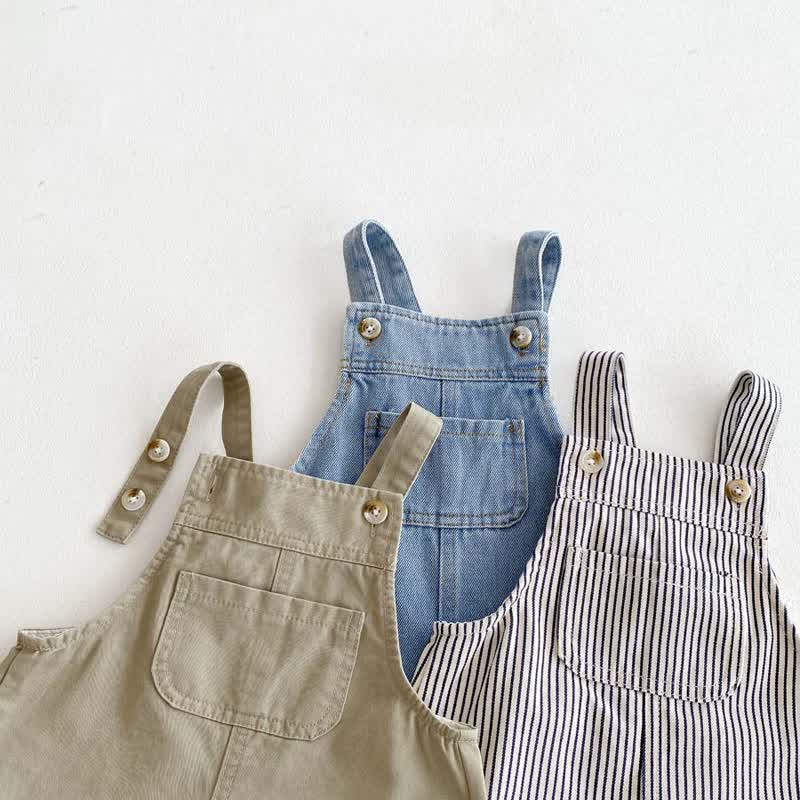 Baby Kleinkind aus Denim , Einfarbig/ Streifen - image 9