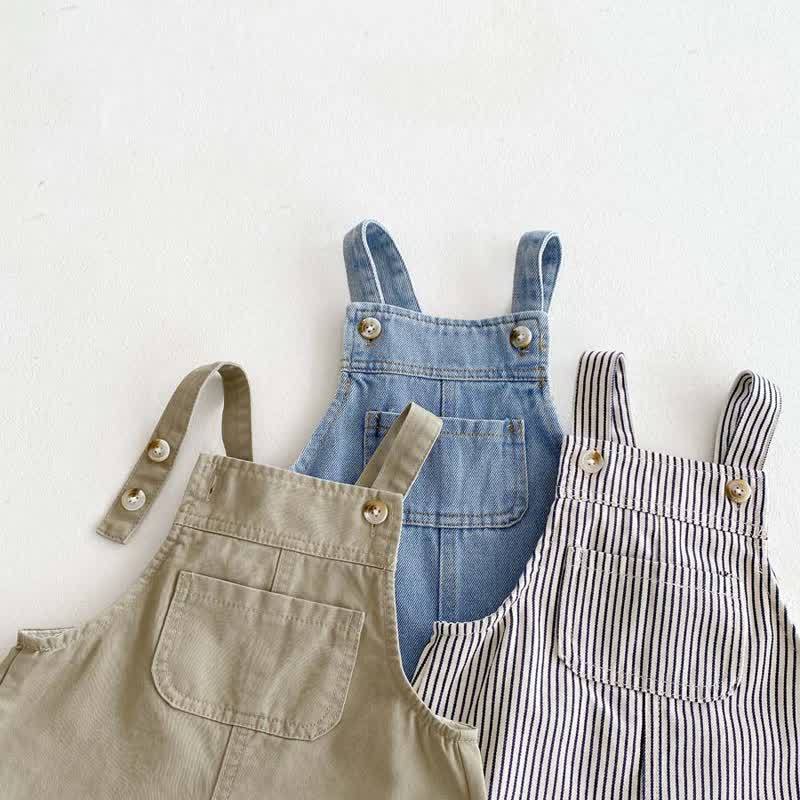 Baby Kleinkind aus Denim , Einfarbig/ Streifen - image 9