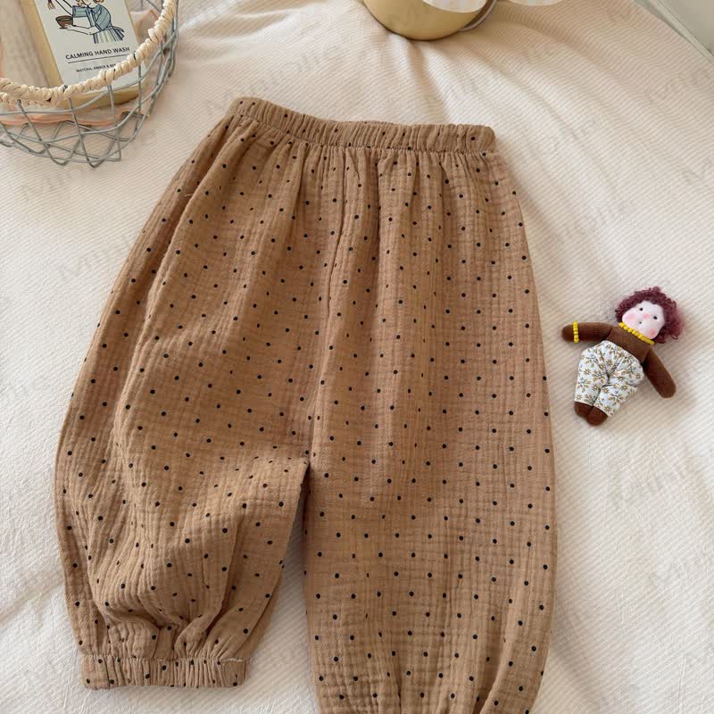 Kleinkind -Loungewear - Hose aus weicher Baumwolle mit Tier - Braun - 8-9J - image 4