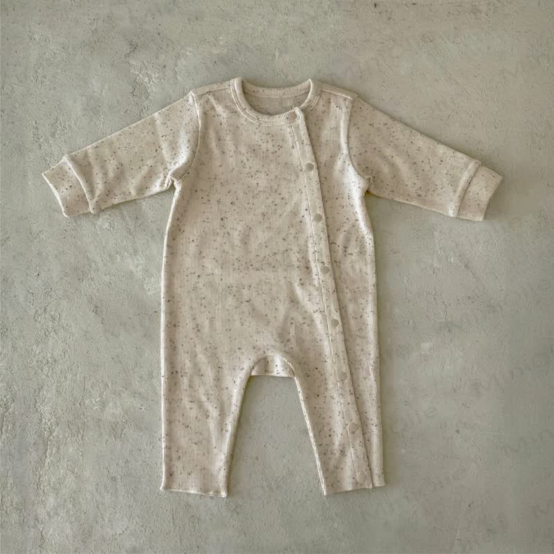 Baby Punkte mit Punkten und Strampler Mütze - Aprikose Strampler - 18-24M - image 2