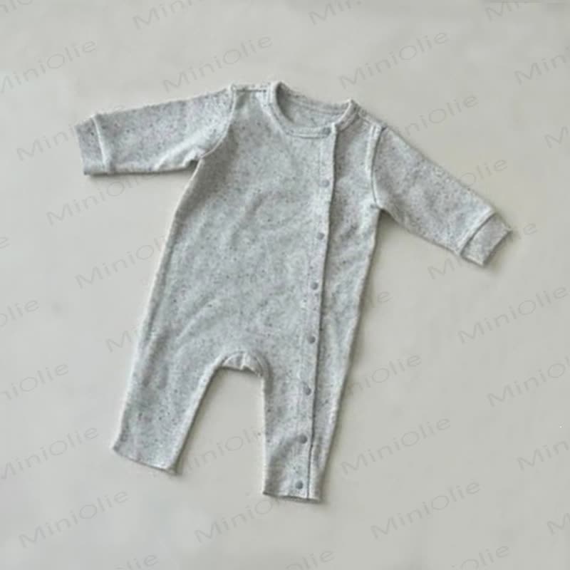 Baby Punkte mit Punkten und Strampler Mütze - Grauer Strampler - 18-24M - image 3