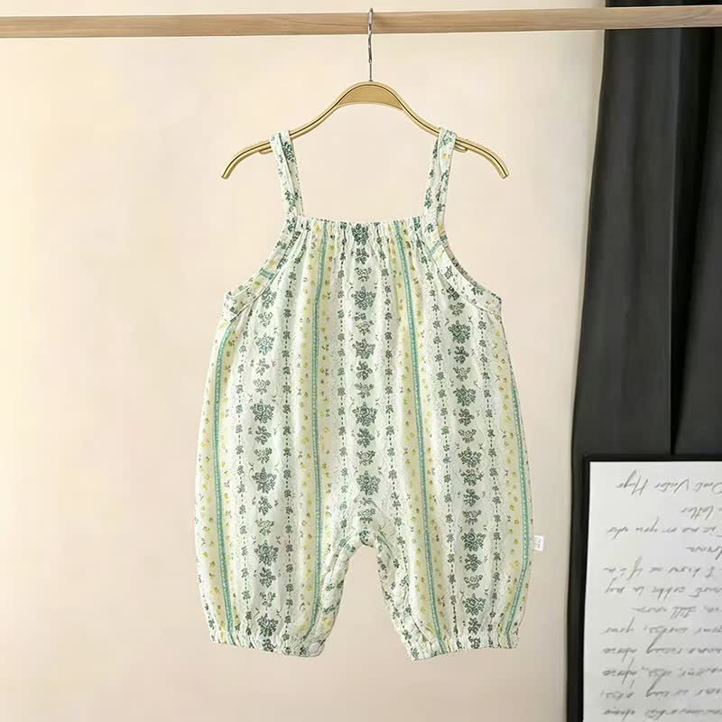 Baby Strampler mit Blumen und Strampler - Weißwein - 2-3J - image 7