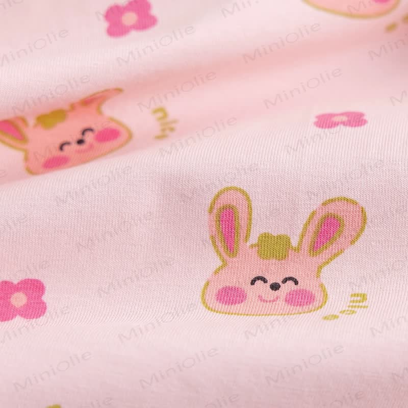 Weiches Stricken -T-Shirt für Baby mit Hase - image 10
