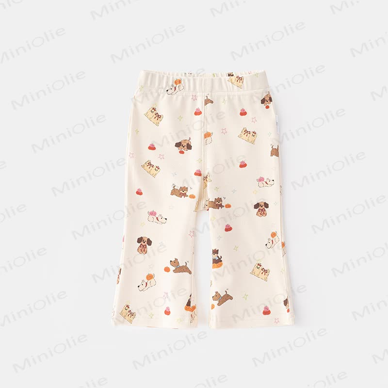 Gamaschen mit Cartoon-Print für Baby - Beige - 3-4J - image 2