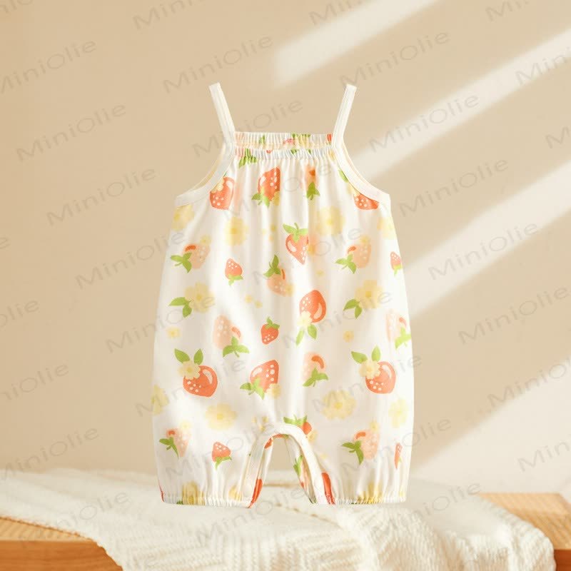 Baby Strampler mit Blume - Strampler - Erdbeere - 2-3J - image 3