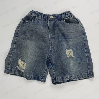 Shorts mit Rissen für Kleinkind - image 1
