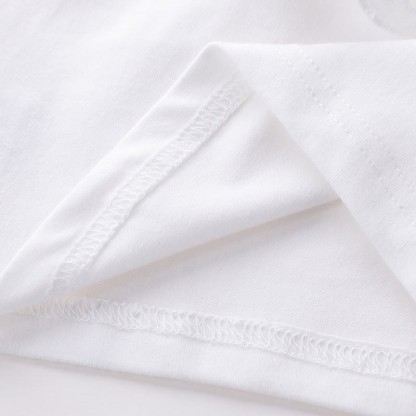 Zweiteiliges Set für Baby und Babys : Ärmelloses One-Shoulder Spitze und Denim - image 8