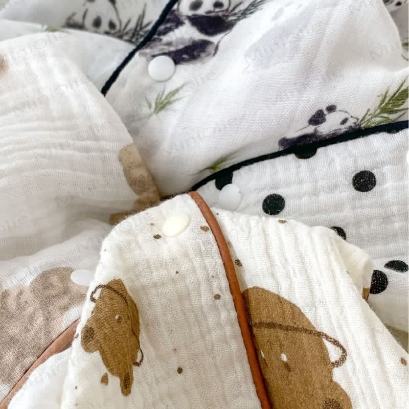 Baby Bär /Panda- Pyjama mit Punkt - image 3