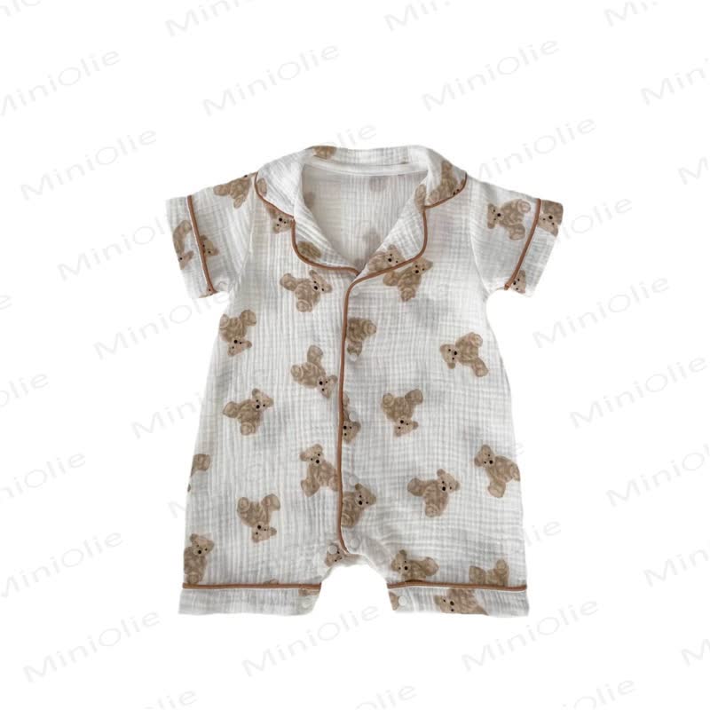 Baby Bär /Panda- Pyjama mit Punkt - image 5