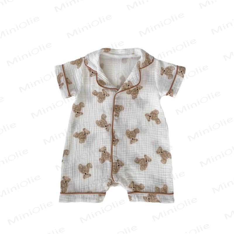 Baby Bär /Panda- Pyjama mit Punkt - image 5