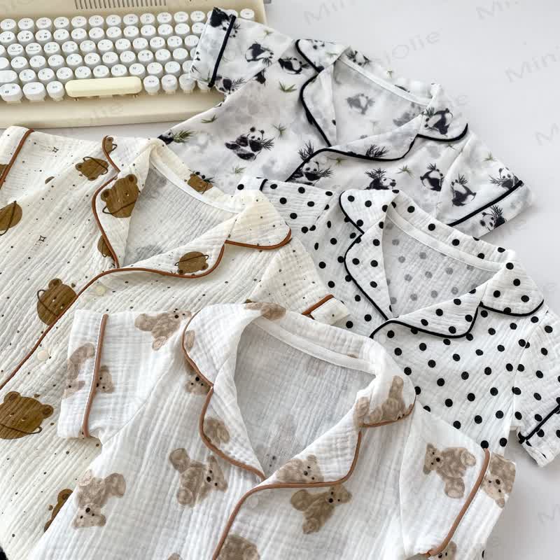 Baby Bär /Panda- Pyjama mit Punkt - image 9