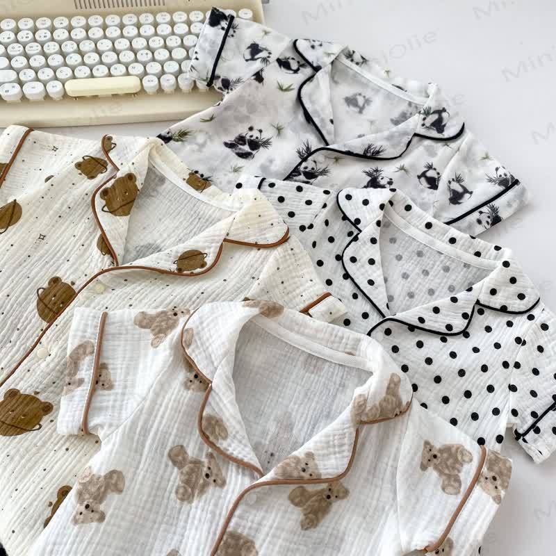 Baby Bär /Panda- Pyjama mit Punkt - image 9