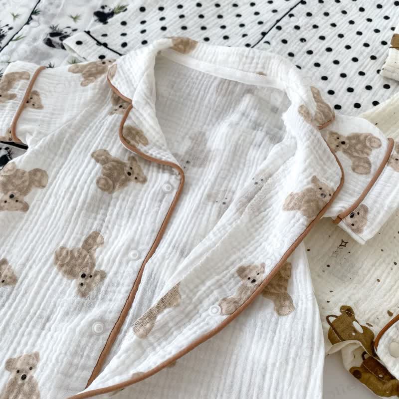 Baby Bär /Panda- Pyjama mit Punkt - image 11