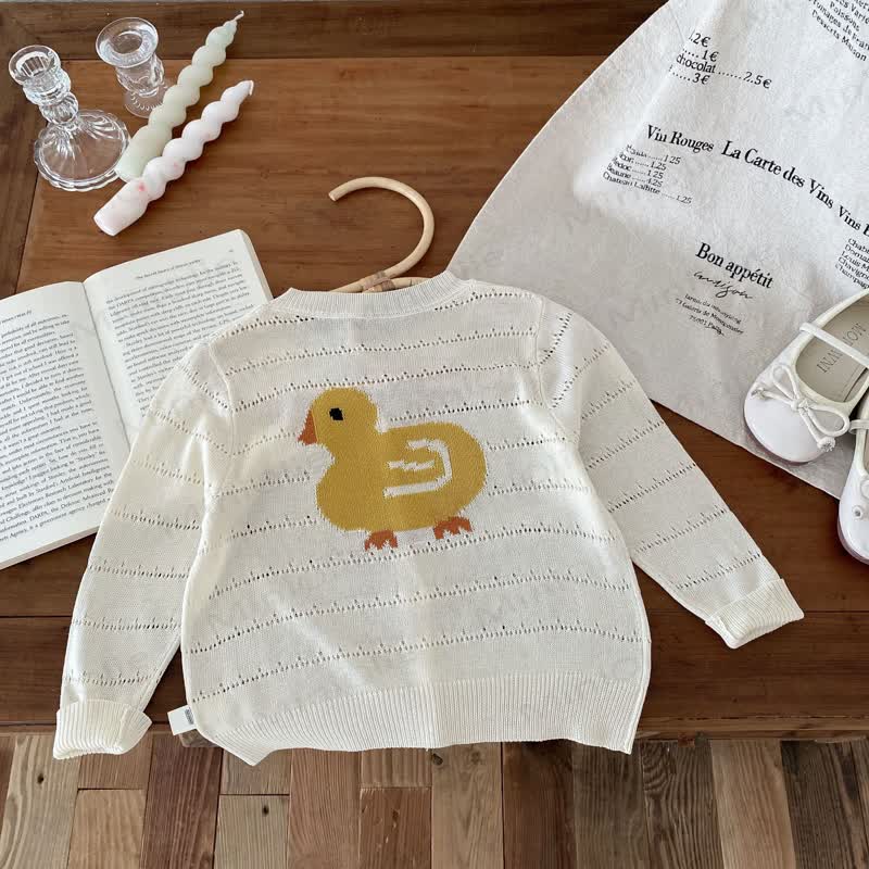 Baby Kleinkind Strickjacke mit Tier - image 15