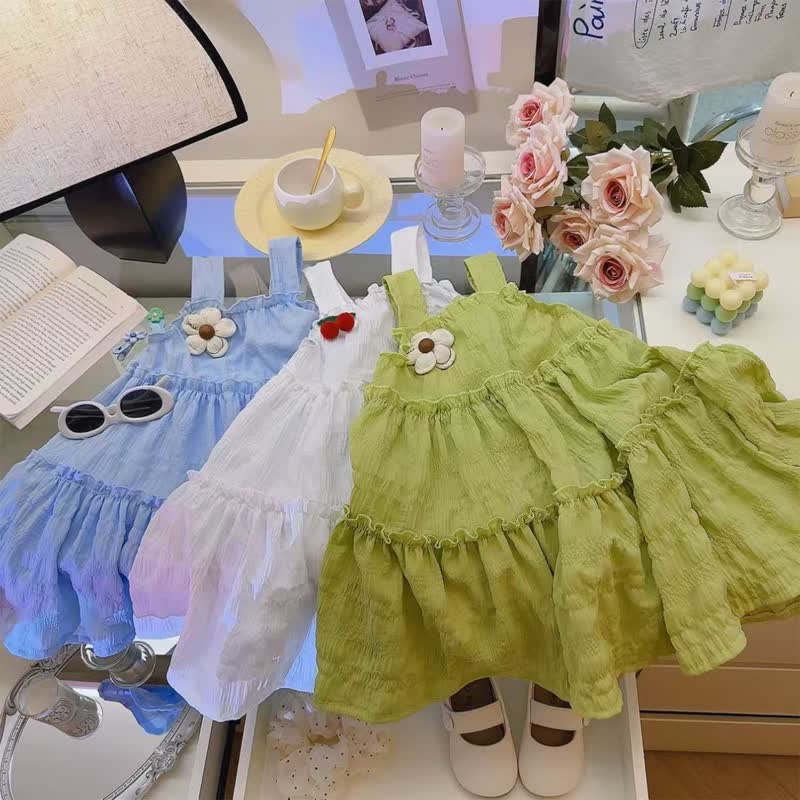 Kleinkind Kleid mit Blume für Kleinkinder - image 5