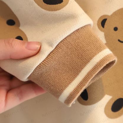 Kleinkind Baby Sweatshirt und Hose mit Tier , 2-teiliges Set - image 26