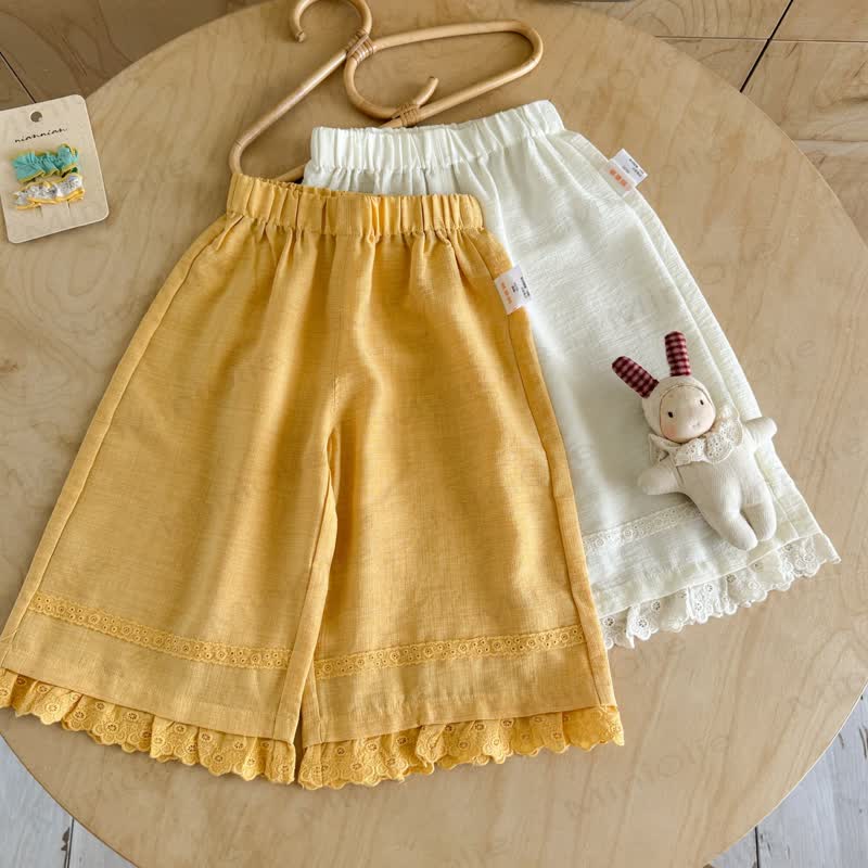 Sommer für Kleinkind , Einfarbig , mit Lace - image 1