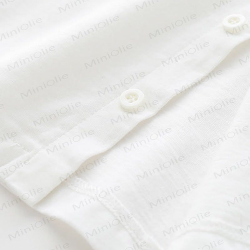 Klassisches nautisches Matrosenkragen- Spitze und Shorts , 2-teiliges Set für Kleinkind und Baby - image 10