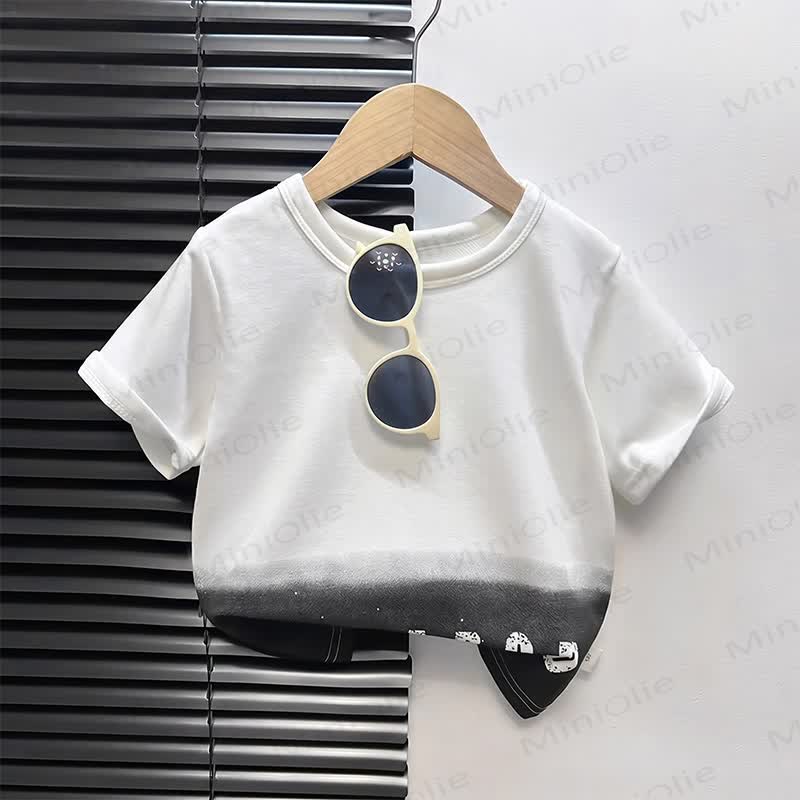 Kastenförmiges T-Shirt mit Cartoon-Print für Kleinkind - Weiß - 4-5J - image 12