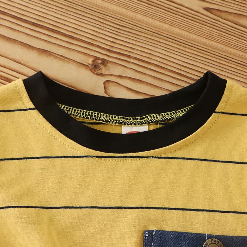 Denim -Langarmshirt für Kleinkind - image 6