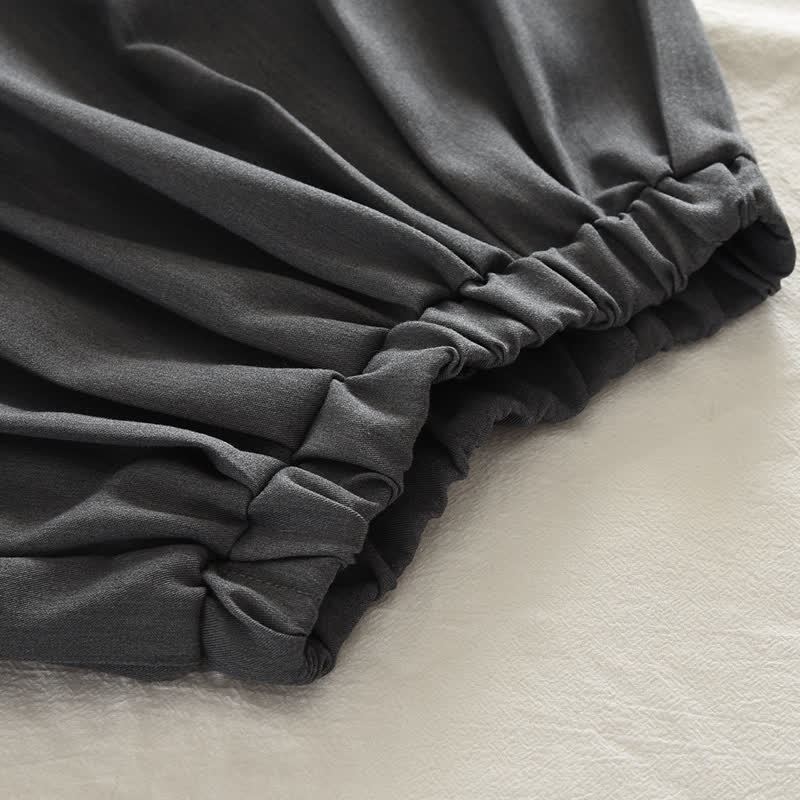 Graues Schul- Set für Kleinkind : Ärmelloses Spitze und Rock, 2-teilig - image 7
