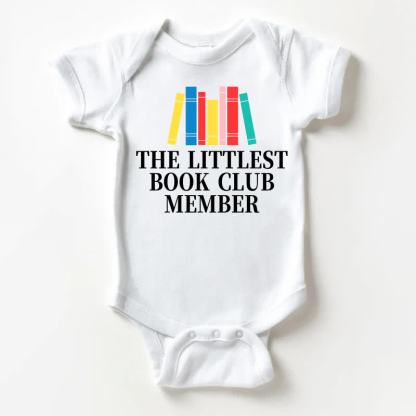THE LITTLEST BOOK CLUB MEMBER Baby Bodysuit mit Slogan , weiß - Weiß - 18-24M - image 1