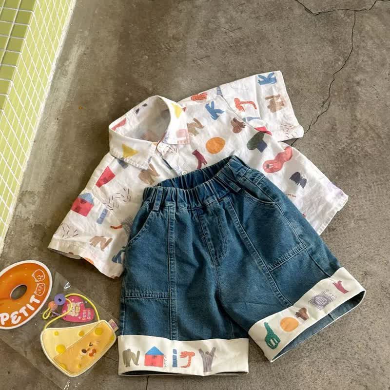 Zweiteiliges Set aus Shorts für Kleinkind - image 4