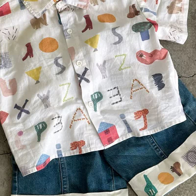 Zweiteiliges Set aus Shorts für Kleinkind - image 6