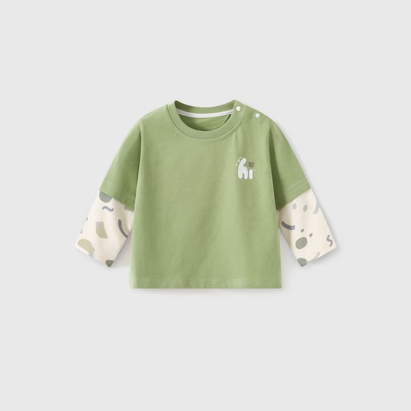 HI Kleinkind Baby Lagen- T-Stück - Grün - 4-5J - image 3
