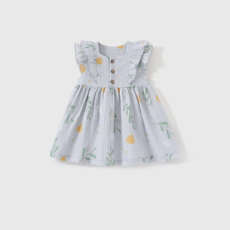 Ärmelloses Sommer für Baby mit Obst/ Blume - Lila - 2-3J - image 3