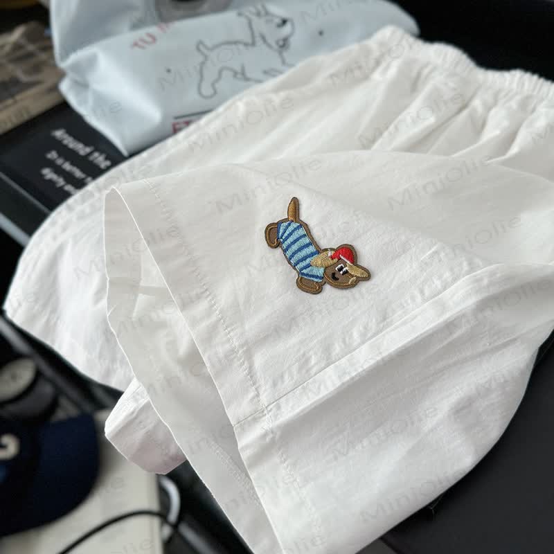 Shorts mit Gestickt für Kleinkind - image 4
