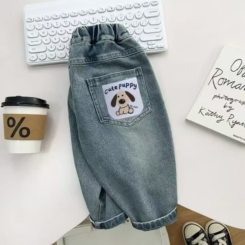 CUTE PUPPY, Kleinkind , Junge, Denim Hose - image 3