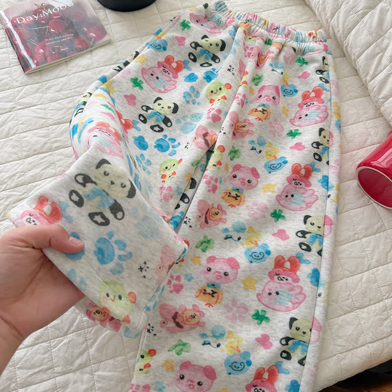Lässige Hose mit Bunt Print für Kleinkind - image 7