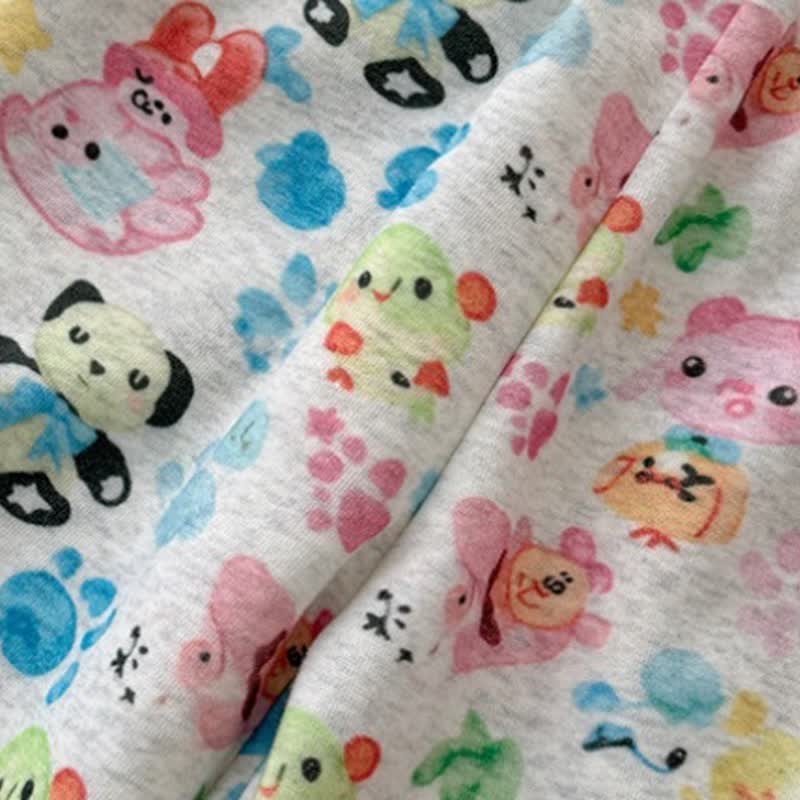 Lässige Hose mit Bunt Print für Kleinkind - image 6
