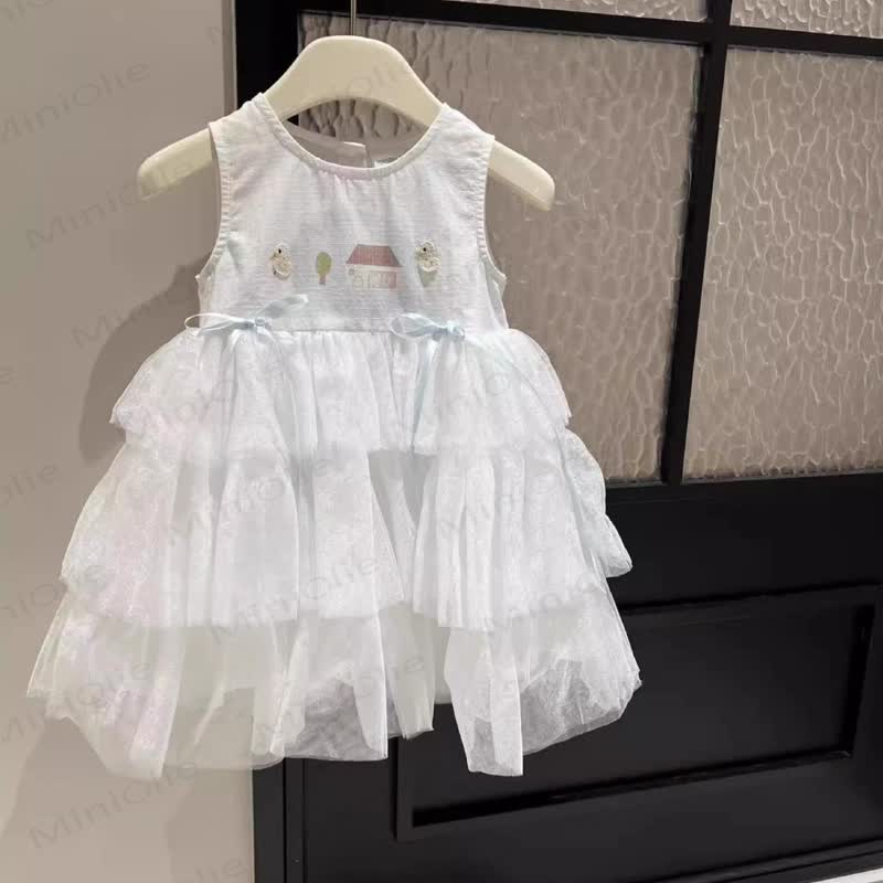 Kleinkind Kleid für Baby und Babys - Beige - 8-9J - image 1