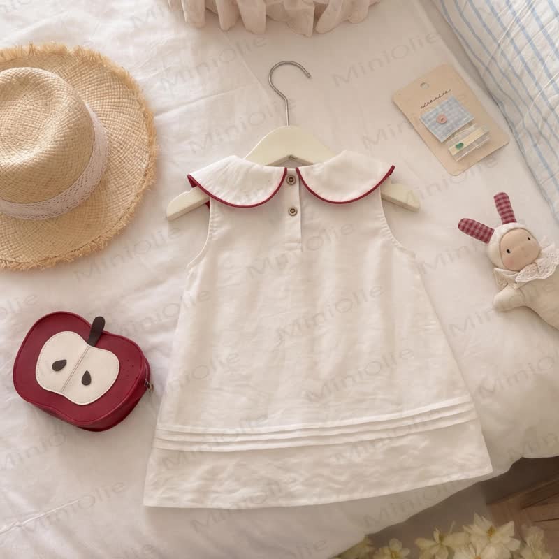 OWN THE MOMENT – Kleid mit Peter-Pan-Kragen für Baby - image 2