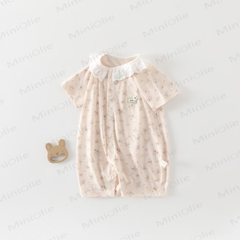 Baby Rose/House Lace - Strampler - Orange Rose - 18-24M - image 1