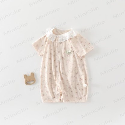 Baby Rose/House Lace - Strampler - Orange Rose - 18-24M - image 1