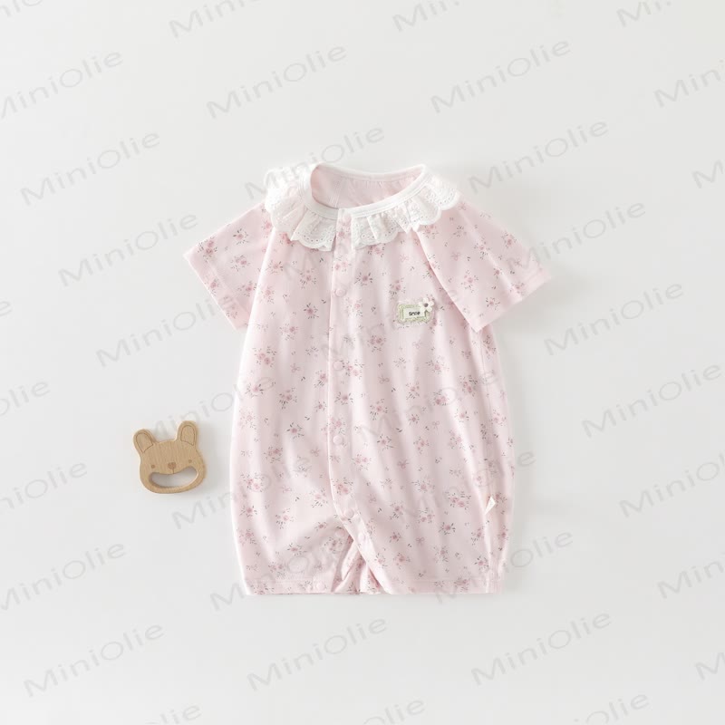 Baby Rose/House Lace - Strampler - Rosa Rose - 18-24M - image 2