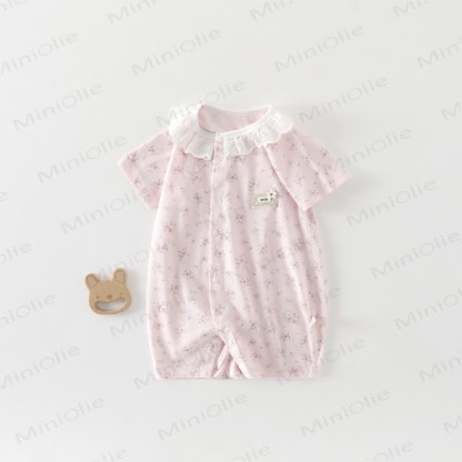 Baby Rose/House Lace - Strampler - Rosa Rose - 18-24M - image 2