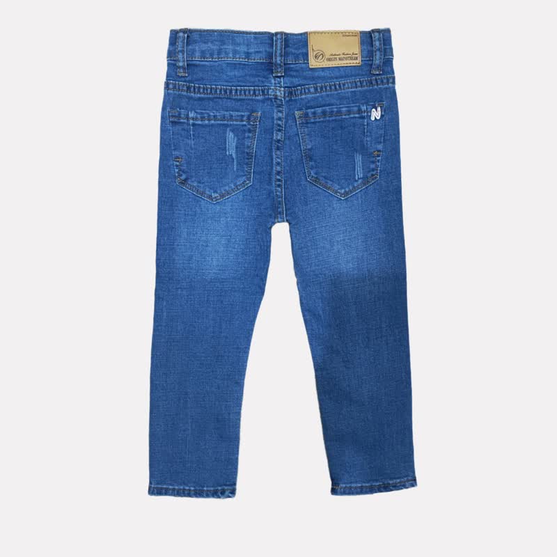 Kleinkind Baby Hose , Denim / Dunkelblau - image 3