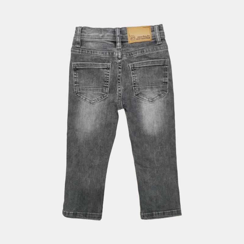 Kleinkind-Jungen Jeans mit lockerer Passform und Rissen - image 3