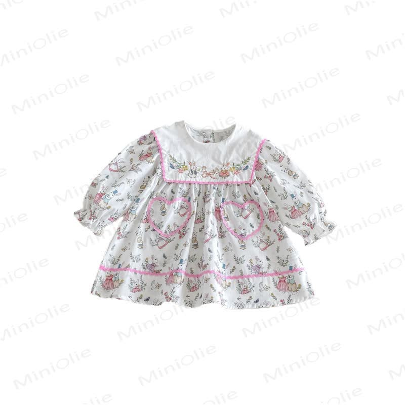 Kleid mit Hase für Kleinkinder - image 4