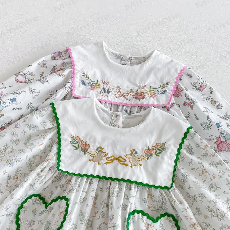 Kleid mit Hase für Kleinkinder - image 5