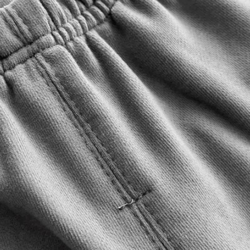 Baby und Kleinkind -Loungewear- Hose , Einfarbig/ Streifen , mit umgeschlagenem Saum - image 8