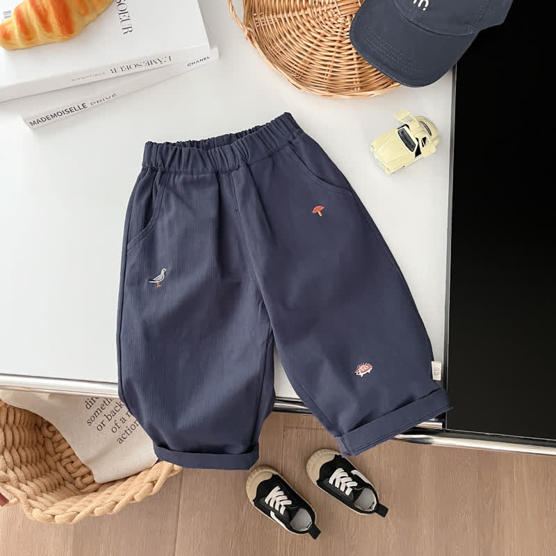 Baby und Kleinkind, Einfarbig , mit Tier - Marineblau - 3-4J - image 2